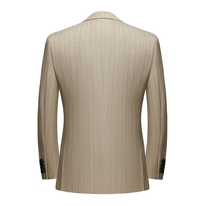 Louis | Beige Three-Piece Suit