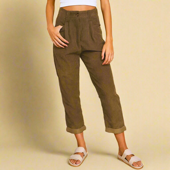 Elena - Cord Trousers