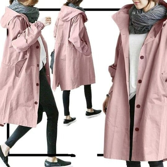 Mandy™ | Elegant and Water-Repellent Trench Coat